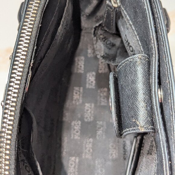 MICHAEL Michael Kors Black Crossbody Bag with Silver Studs - Picture 2 of 7